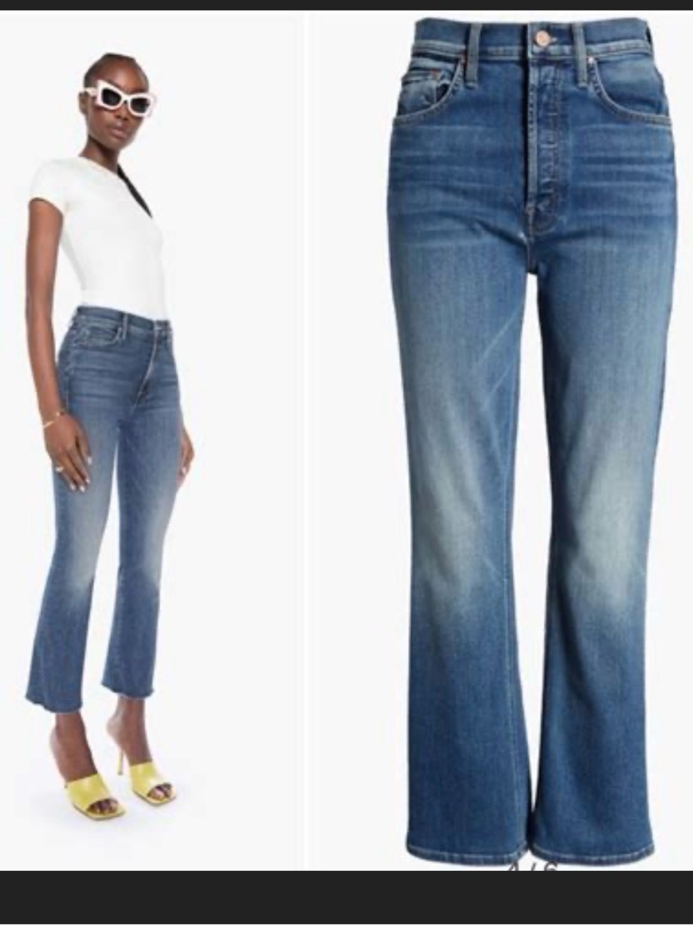 🦋MOTHER The Tripper Ankle Jeans in Healing Jar 28🦋